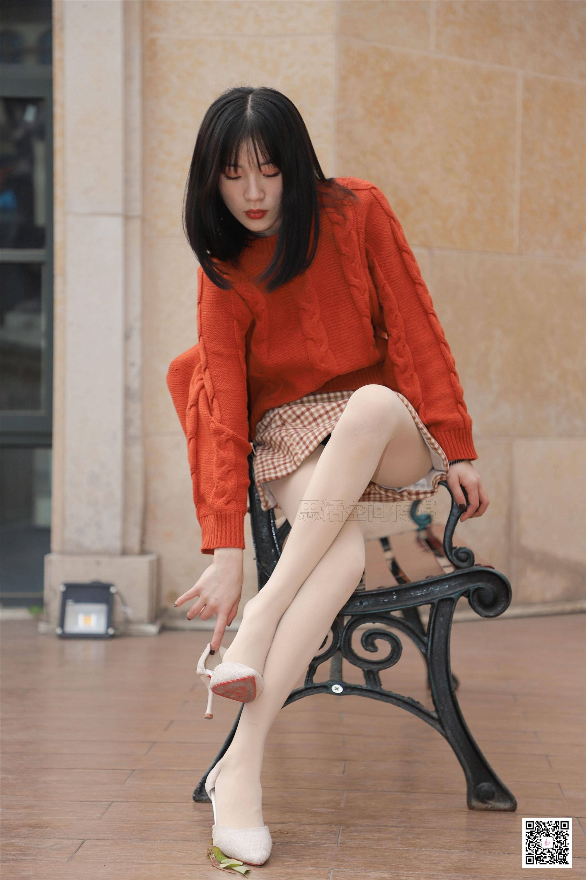 SiHua思话 SJ064 小狐狸仙女 风尖头浅口女鞋